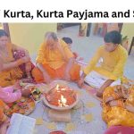 dhoti kurta and saree