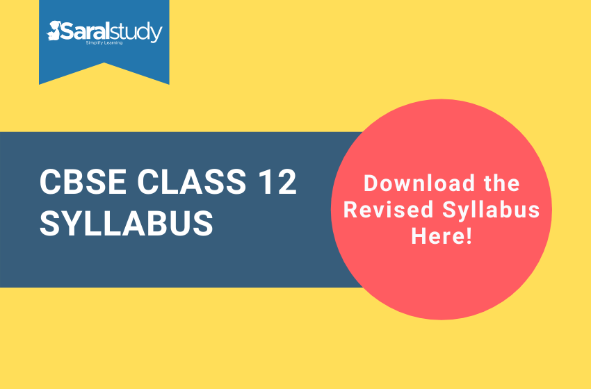 CBSE Class 12 Revised Syllabus 2020-21: Download New Syllabus in PDF