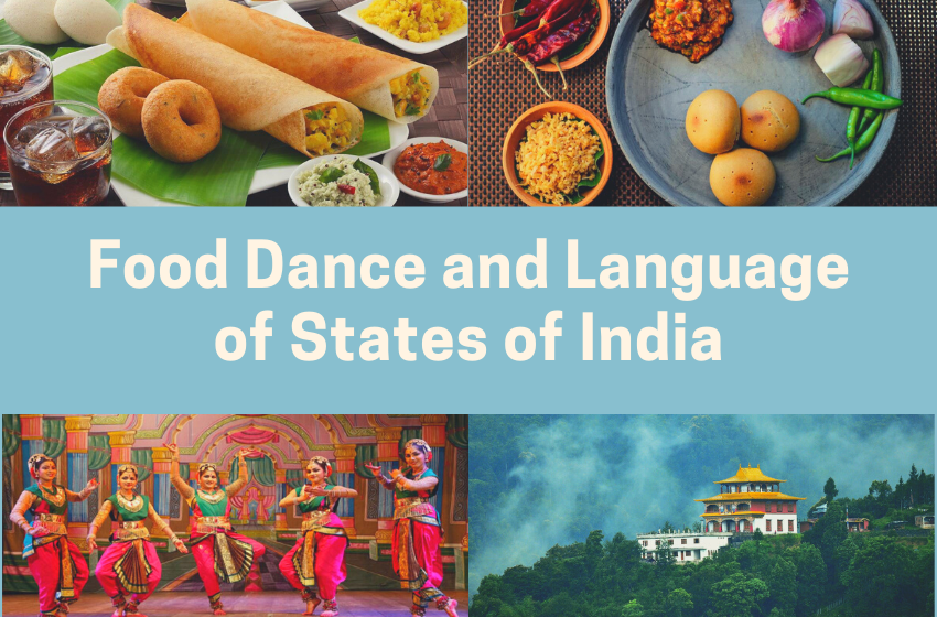 Indian States Food, Clothes, Dance and Languages | SaralStudy