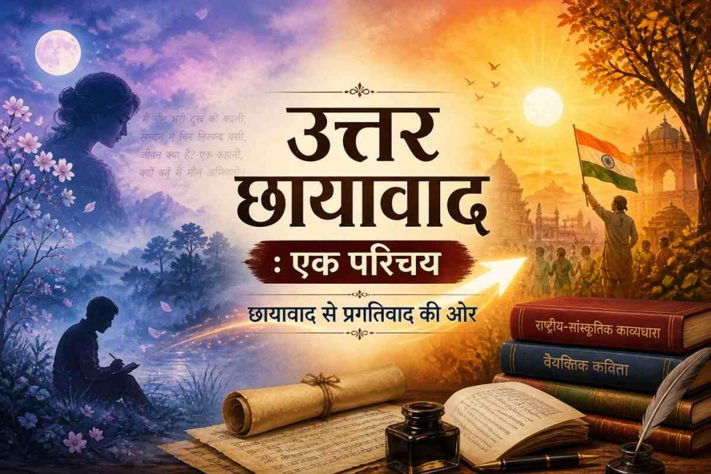 Uttar Chhayavad Parivesh aur Pravrtiyaan