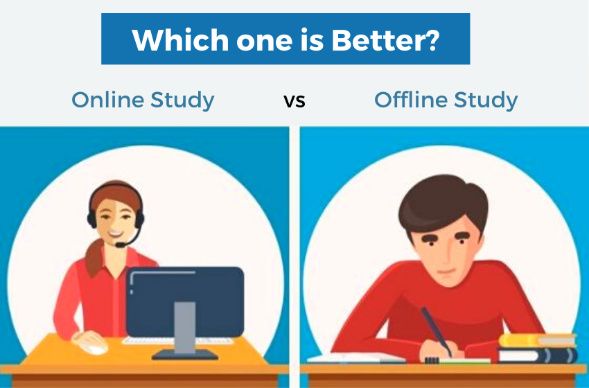 online vs offline study essay