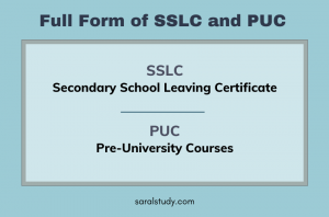 sslc and puc