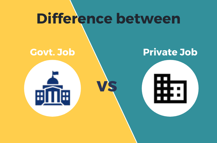 government jobs vs private jobs essay