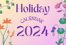 State and Union Territory Holiday Calendar 2024 Holiday Calendar 2024