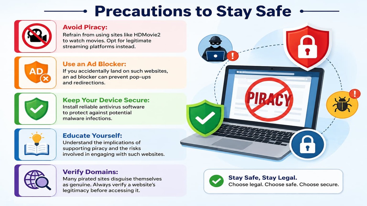 Precautions to stay safe 