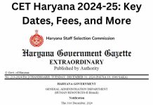 HSSC CET Haryana 2025: Admit Card, Exam Dates, Fees, and More HSSC CET Haryana 2024-25: Key Dates, Fees, and More