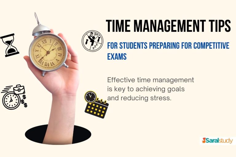 Time Management Tips for Students Preparing for Competitive Exams