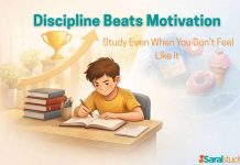 Why Self-Discipline is More Important Than Motivation for Students Student using self-discipline to study consistently without motivation