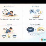 procrastination, distractions, burnout