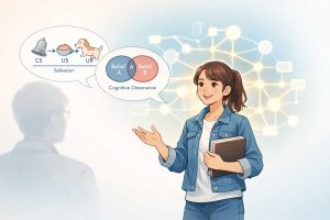 rehearsal Student visualizing explaining concepts to improve memory and recall